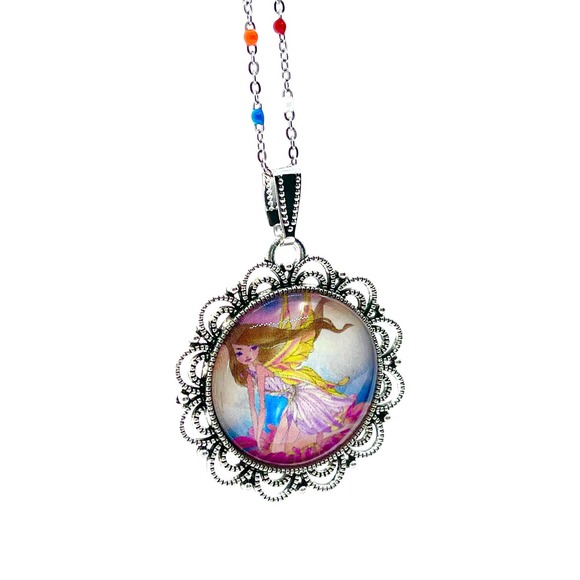 Fairy Fancy Rainbow Chain Necklace - Picture 7 of 9